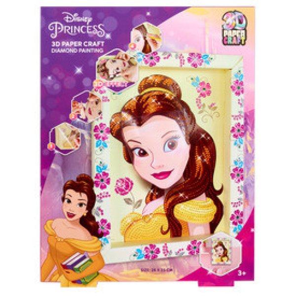 Gyémántfestős kép kerettel, Disney hercegők, 2 féle