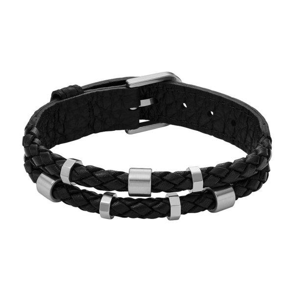 Fossil Elegáns bőr karkötő Essentials JF04473040