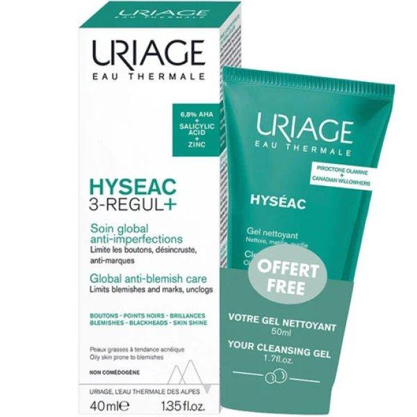 Uriage Bőrhibák elleni ápoló szett Hyseac 3-Regul+