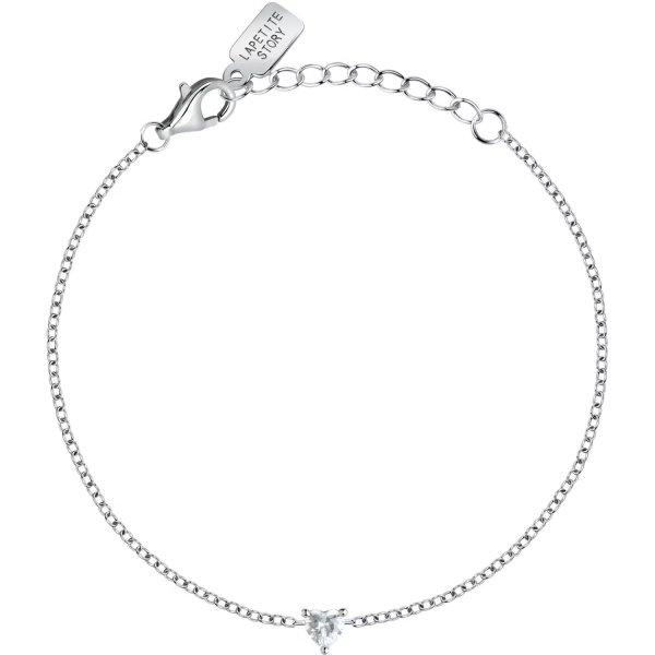 La Petite Story Gyengéd ezüst karkötő színtiszta
cirkónium kövekkel Silver LPS05AWV08