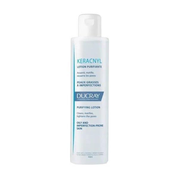 Ducray Arctisztító krém problémás bőrre Keracnyl
(Purifying Lotion) 200 ml