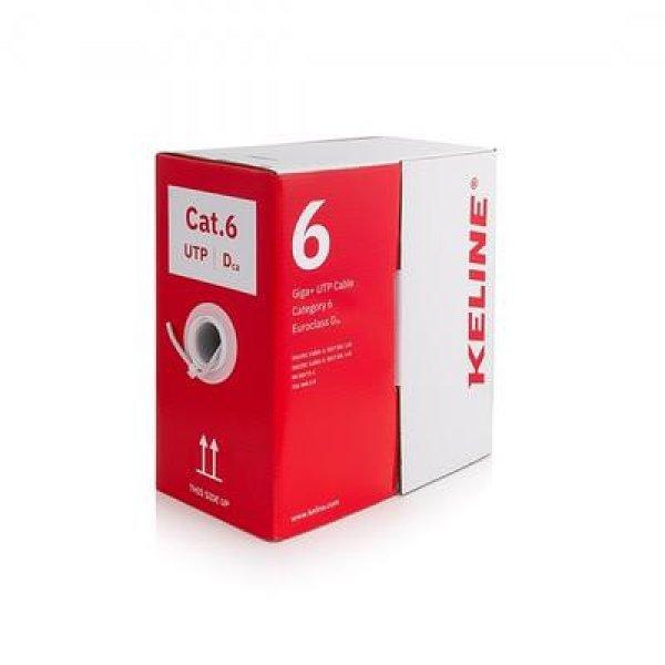 KELINE UTP Falikábel dobozos CAT.6 305m AWG23, LSOH halogénmentes Euroclass
Dca