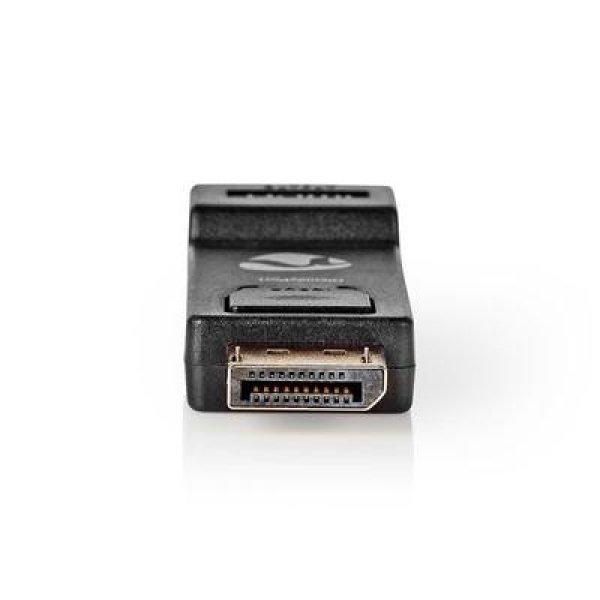 Nedis Display port dugó CCGB37915BK, HDMI kimenet 1080p@60Hz Nikkelezett
Egyenes Kerek ABS Fekete