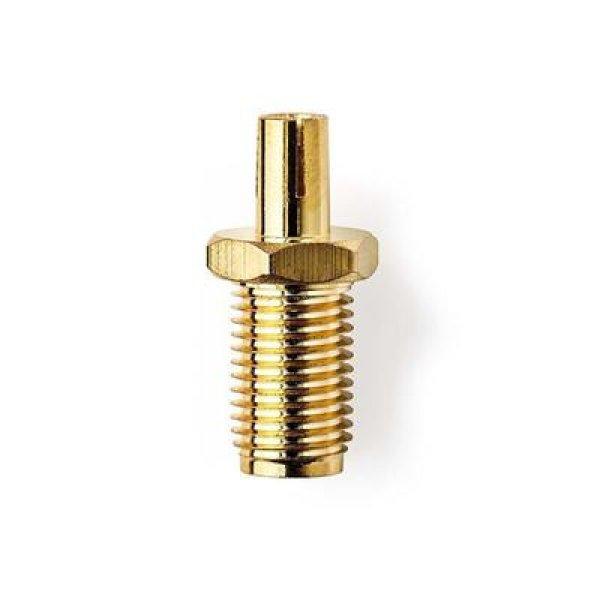 Nedis CSGP02120GD SMA anya | TS9 | Aranyozott | 50 Ohm | Egyenes | Réz | Arany
| 2 db/csomag