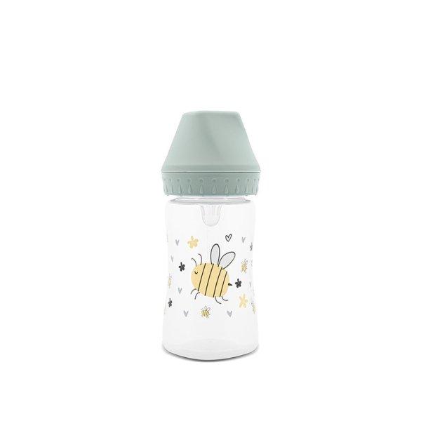 My Friend széles nyakú cumisüveg 250ml - Iceberg Green