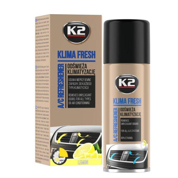 Légkondicionáló illatosító bomba Citrom 150ml K2 Klima Fresh