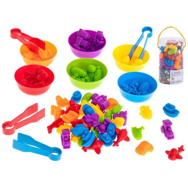 36 részes Montessori játék (járművek)