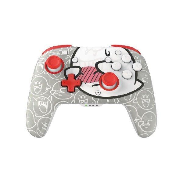 PDP Wireless Controller Rematch Glow for Nintendo Switch, Boo Hoo