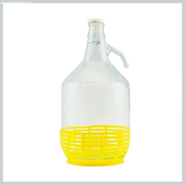 Demizson fémcsatos kupakkal 5l 12621