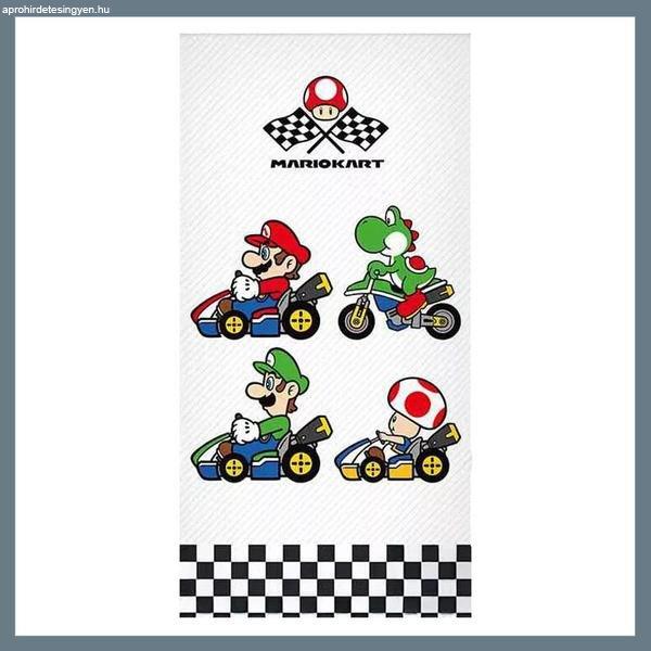 Super Mario Grand Prix fürdőlepedő, strand törölköző 70x140cm CBX231002MK