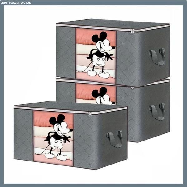 Mickey egér 3 darabos tárolódoboz szett – 60×40×35 cm, GD426970
