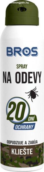 Bros spray ruházatra kullancsok ellen 90 ml