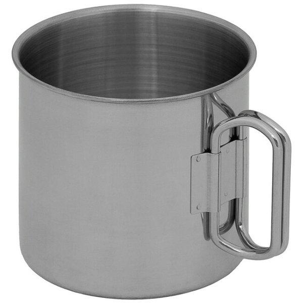 Fox Outdoor Rozsdamentes acél pohár, kb. 450 ml