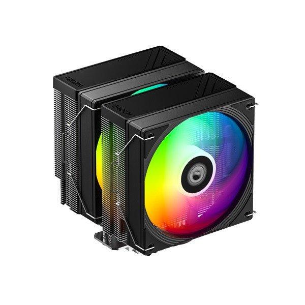ID-Cooling CPU Cooler - FROZN A620 PRO SE ARGB (27,2dB; max 98,54 m3/h; 4Pin
csatlakozó, 6 db heatpipe, 2x12cm, PWM)