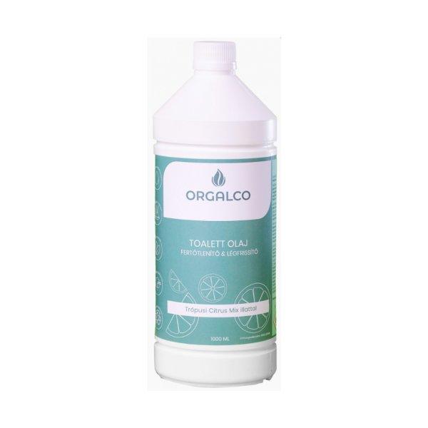 WC illatosító olaj szórófejes 1 liter Orgalco Trópusi citrus