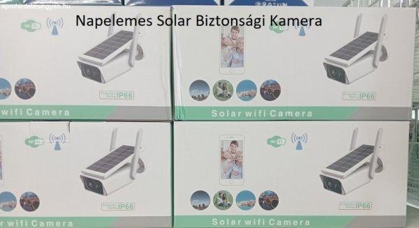 Napelemes Solar Biztonsági Kamera 