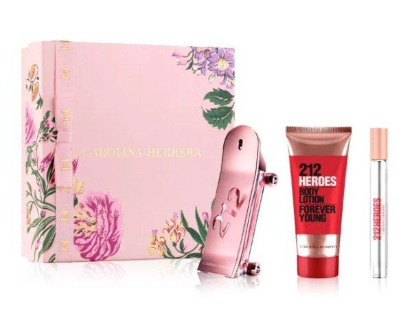 Carolina Herrera 212 Heroes Femme - EDP 80 ml + testápoló tej 100 ml +
EDP 10 ml (roll-on)