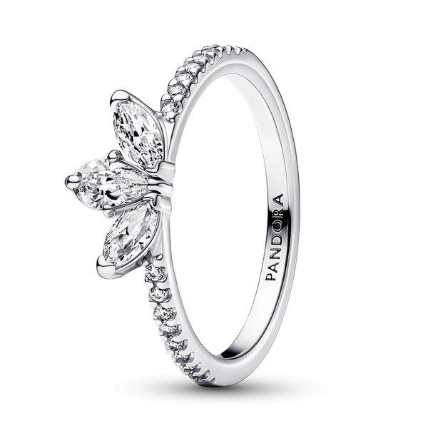 Pandora Bájos ezüst gyűrű cirkónium kövekkel
192392C01 52 mm