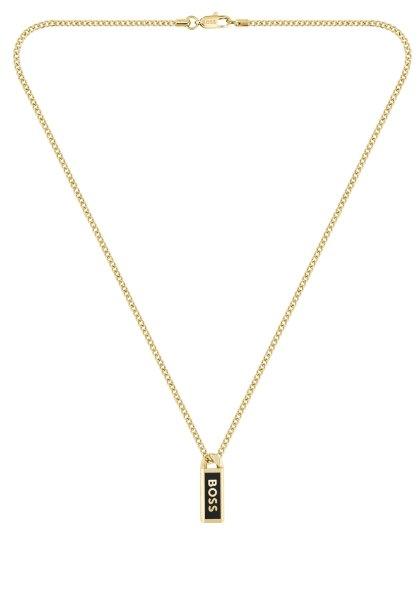Hugo Boss Aranyozott férfi nyaklánc Kassy Emblem 1580678