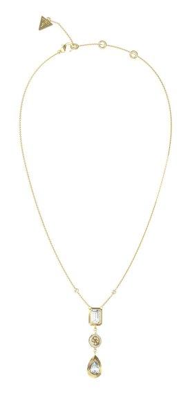 Guess Elegáns aranyozott nyaklánc 4G Light JUBN05234JWYGT/U