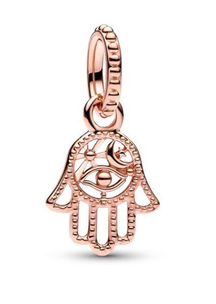 Pandora Bronz medál Rose Fatima védő keze 789144C00