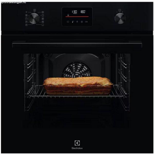 Electrolux LOF4P06BK SurroundCook 600 sütő pirolitikus tisztítással fekete