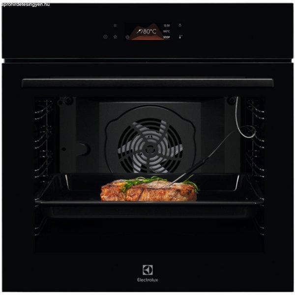 Electrolux LOD8P39Z SurroundCook/SteamBake 500 gőzfunkciós sütő pirolitikus
fekete