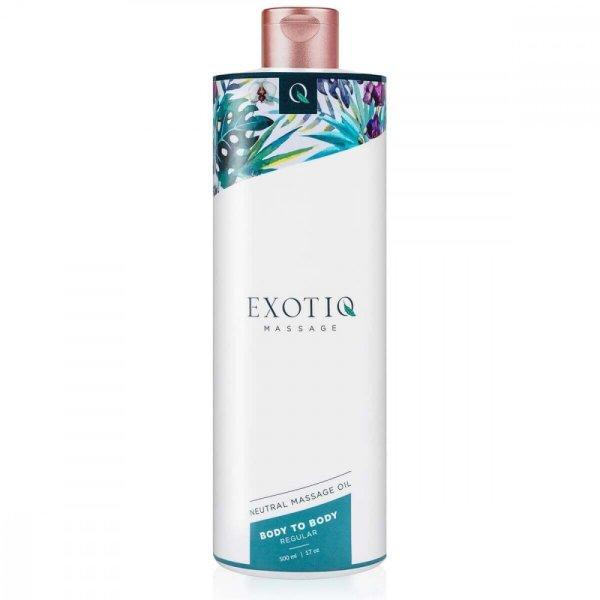 Exotiq Body To Body - hosszantartó masszázsolaj (500 ml)