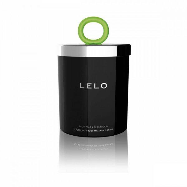 LELO masszázsgyertya - gyapjaskörte és cédrus (150 g)