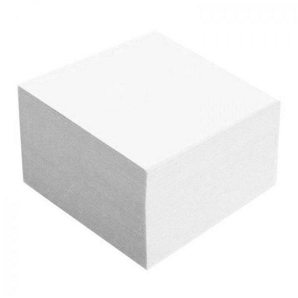 Írótömb, tépőtömb, kockatömb fehér 9x9x9 cm