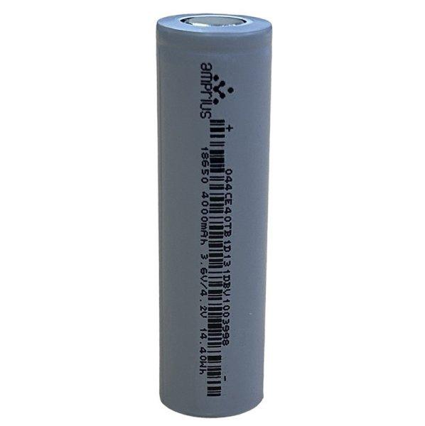 AMPRIUS NMC18650-SA10 Li-ion ipari akku 3,6V 4000mAh 8A PÖTTYÖS