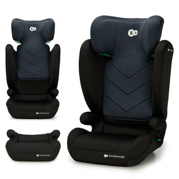 KINDERKRAFT Autósülés i-Spark i-Size 100-150 cm Fekete