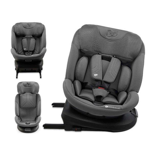 KINDERKRAFT Xpedition 3 i-size 40-150 cm Szürke autósülés