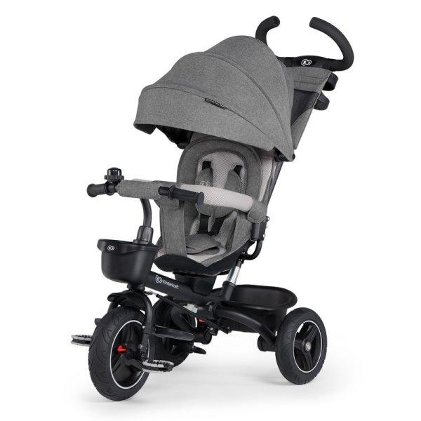 KINDERKRAFT SELECT Háromkerekű Spinstep Grey, Premium
