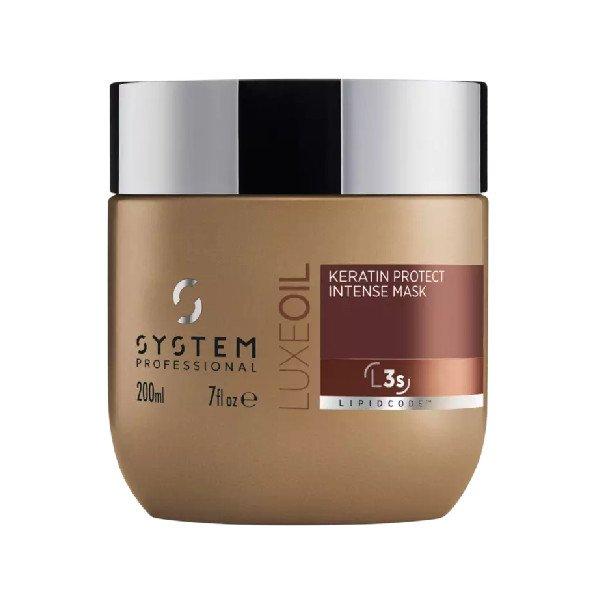 System Professional Tápláló hajmaszk LuxeOil (Keratin Protect
Intense Mask) 200 ml
