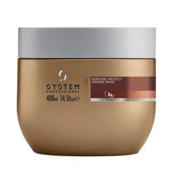System Professional Tápláló hajmaszk LuxeOil (Keratin Protect
Intense Mask) 400 ml