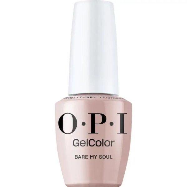 OPI Zselés körömlakk GelColor 15 ml Bare My Soul
