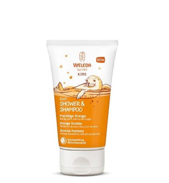 Weleda Boldog narancs krémtusfürdő és sampon 2 az 1-ben 150
ml