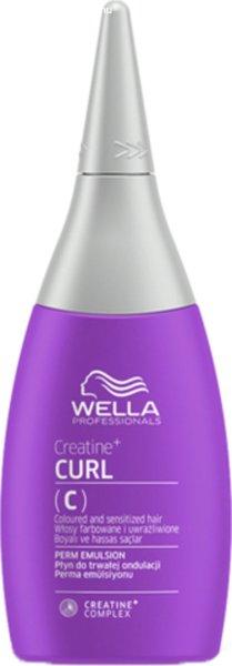 Wella Professionals Permanens festett sérült hajra Creatine+ Curl
(Permanent Emulsion) 75 ml