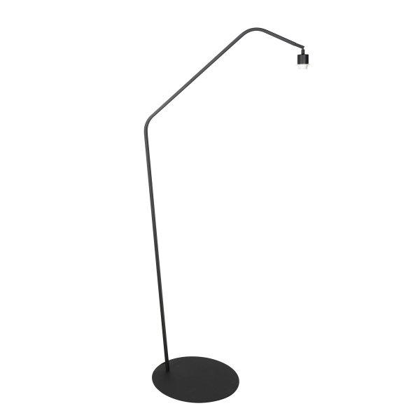 Modere vloerlamp zwart dimbaar - Anne ZigZag