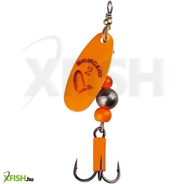 Savage Gear Caviar Spinner Körforgó Villantó #2 6G 06-Flou Orange