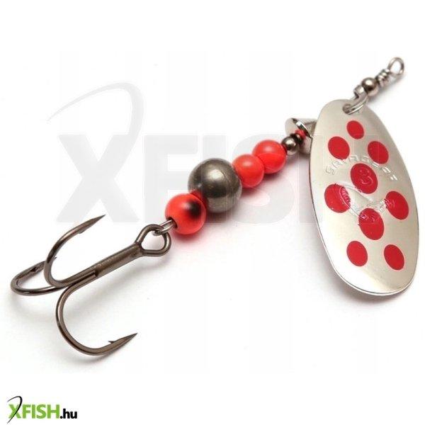 Savage Gear Caviar Spinner Körforgó Villantó #4 14G 04-Fluo Orange & Silver