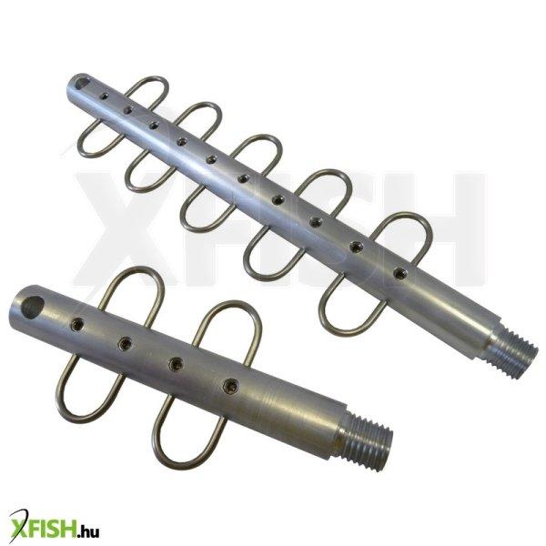 Icc Alu Haltartó Adapter Medertapogató Rúdhoz 15Cm, 4Db Akasztóval