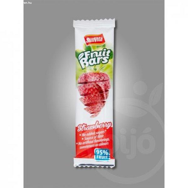 Sunvita gyümölcsszelet eper 20 g