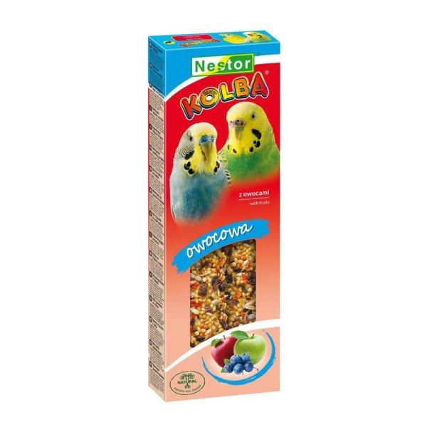 Nestor Dupla Rúd Törpepapagájnak Gyümölcsös 85gr