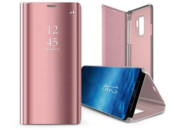 Samsung SM-A546 Galaxy A54 5G oldalra nyíló tok - Smart Clear View Flip -
rózsaszín