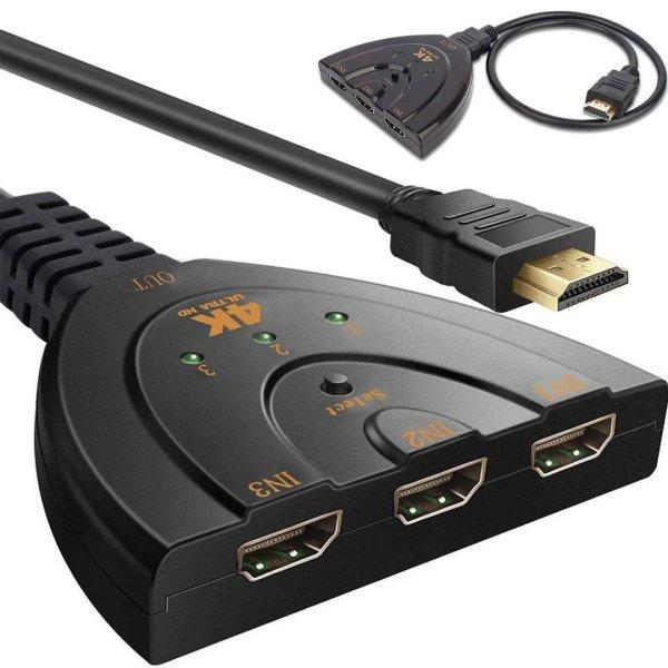 Hdmi 3-in-1 3 port 4k switch 