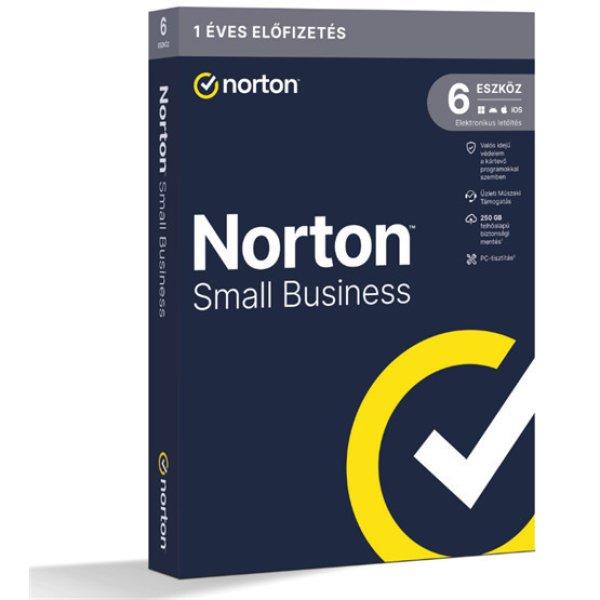 SW Norton Small Business 2.0 - 21463579 - 250GB HU 1 felhasználó, 6 eszköz /
1 év, dobozos