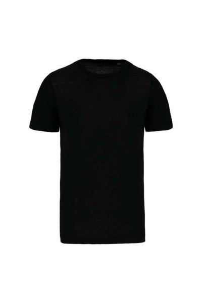 PA4011 rövid ujjú környakas triblend unisex sportpóló Proact, Black-XS