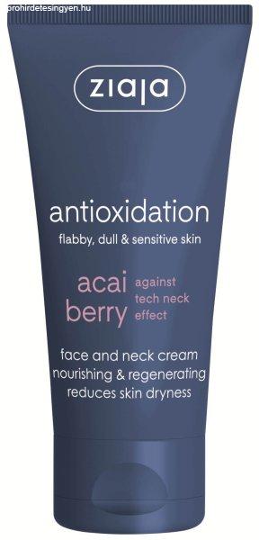 Ziaja Regeneráló és hidratáló arc- és
nyakkrém Acai Berry (Nourishing and Regenerating Face and Neck Cream) 50 ml
